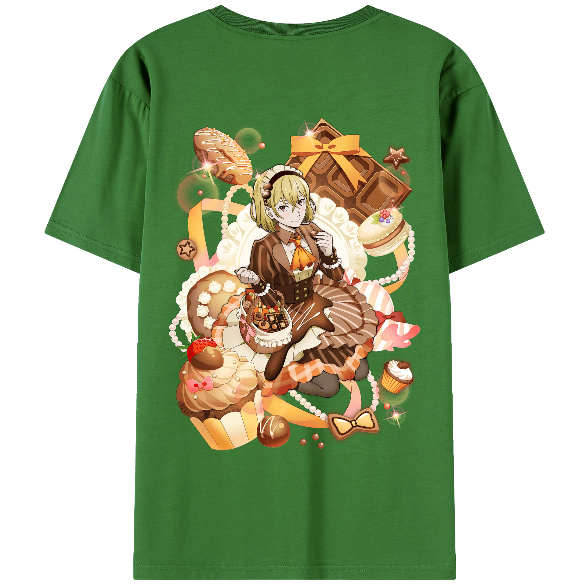 （画像用） 文豪ストレイドッグス Bungo Stray Dogs レディース半袖Tシャツ(バックプリント)